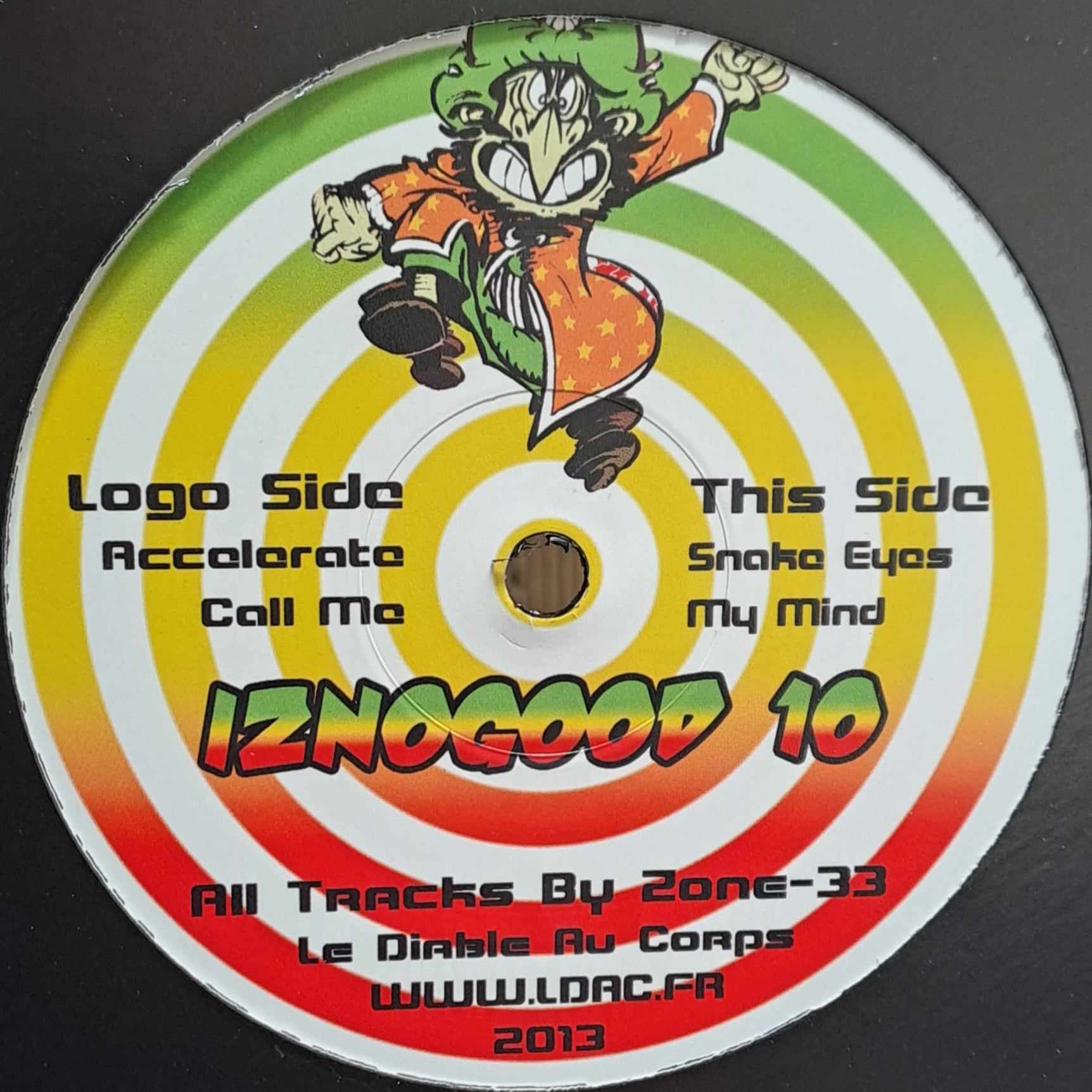 Iznogood 10 RP - vinyle freetekno